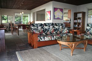 Keauhou Hideaway Living Room